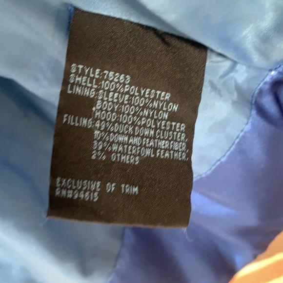 Vintage Down Puffy Coat/Small Adult or Youth - Picture 11 of 14